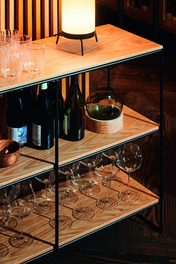 Fritz Hansen PM-02 , Opal/Black 2 Fritz Hansen PM-02 , Opal/Black - Billede 2