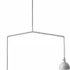 Menu Cast, Pendant, Shape 4, Aluminum