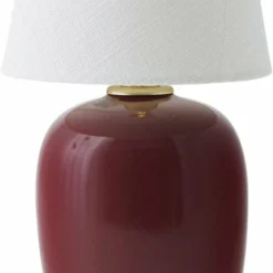 Menu Torso Table Lamp, Portable, Ø11,7, -Umage Salgsbutik 1290379 Torso Table Lamp Portable Ruby 1
