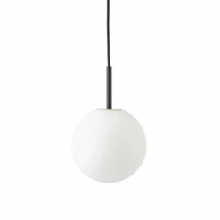 Menu TR Bulb, Pendant, Black W. Matt Opal Bulb