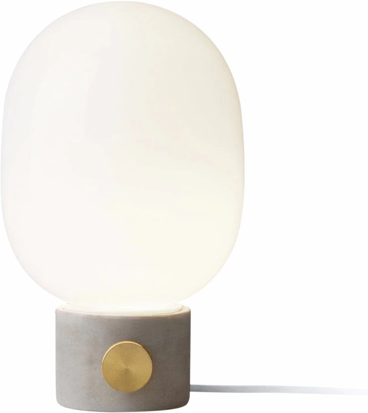Menu JWDA Concrete Lamp, Light Grey/Brass 1 Menu JWDA Concrete Lamp, Light Grey/Brass
