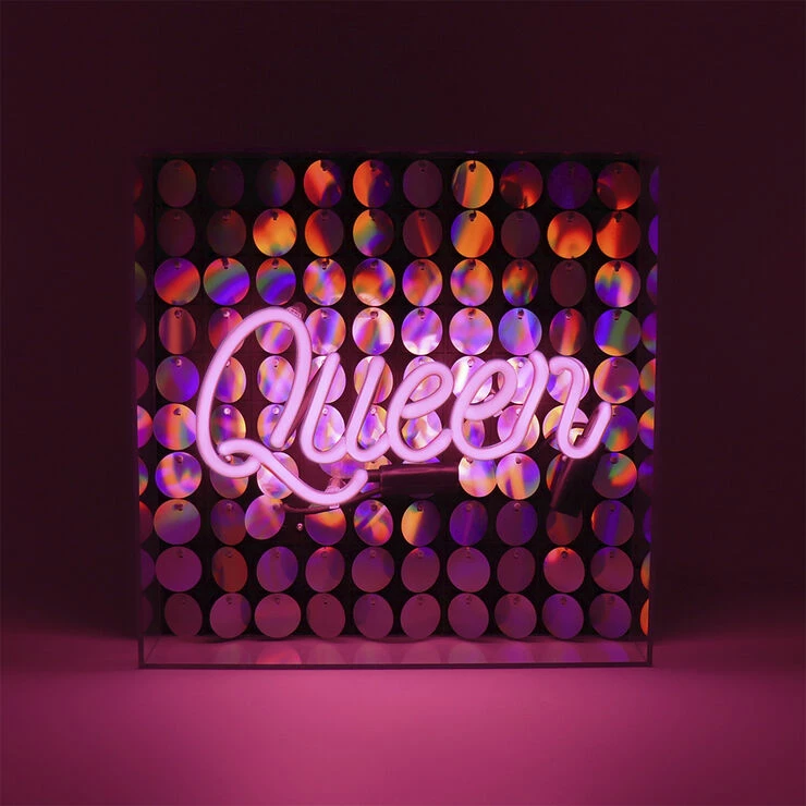 Loccomocean Acrylic Box Neon - Queen 1 Loccomocean Acrylic Box Neon - Queen