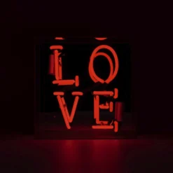 Loccomocean Acrylic Box Neon - Love Red