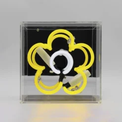 Loccomocean Mini Acrylic Box Neon - Daisy - Yellow