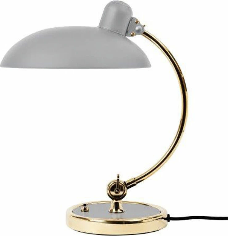 Fritz Hansen Kaiser Idell 6631-T Luxus, Easy Grey/brass EU 1 Fritz Hansen Kaiser Idell 6631-T Luxus, Easy Grey/brass EU