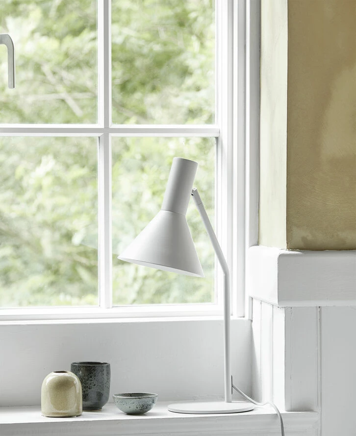 Frandsen Lyss Bordlampe Light Grey Matt 2 Frandsen Lyss Bordlampe Light Grey Matt - Billede 2