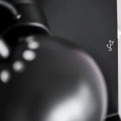 Frandsen Ball VÃ¦glampe Med USB Mat Sort -Umage Salgsbutik 5702410370821 2