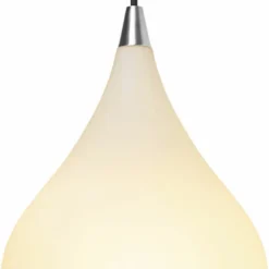 Halo Design DROPS Pendel Ø23 Opal Glas/b-stål