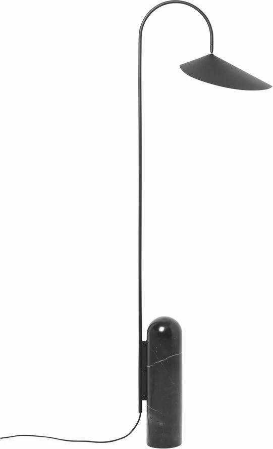 Ferm LIVING Arum Floor Lamp - Black 1 Ferm LIVING Arum Floor Lamp - Black