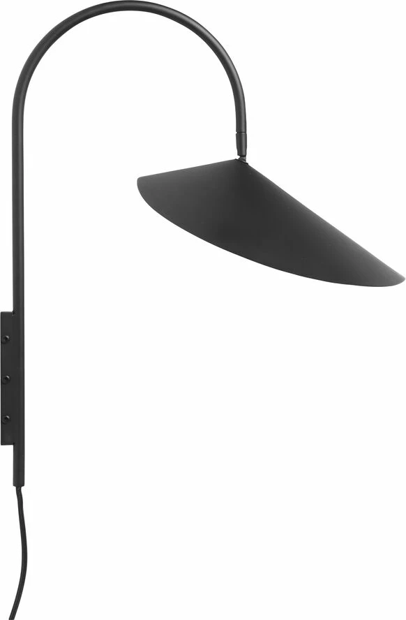 Ferm LIVING Arum Wall Lamp - Black 1 Ferm LIVING Arum Wall Lamp - Black