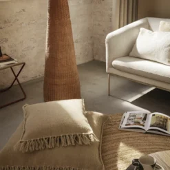 Ferm LIVING Dou Floor Lamp - Natural -Umage Salgsbutik 5704723268819 4