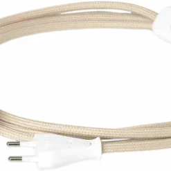 Ferm LIVING Fabric Cord Set - Wall Lamp - Sand