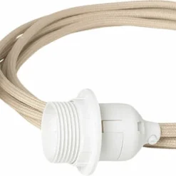 Ferm LIVING Fabric Cord Set 4m - Pendant - Sand