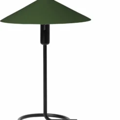 Ferm LIVING Filo Table Lamp - Black/Dark Olive