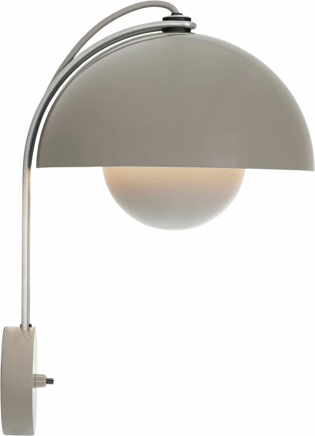 &Tradition Flowerpot Wall Lamp VP8, Grey Beige 2 &Tradition Flowerpot Wall Lamp VP8, Grey Beige - Billede 2