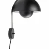 &Tradition Flowerpot Wall Lamp VP8, Matt Black