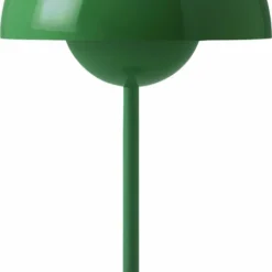 &Tradition Flowerpot Portable Lamp VP9, Signal Green, Magnetic Charger