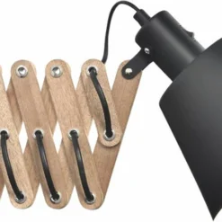 Halo Design VINTAGE Væglampe Sort/oljeret Valnød