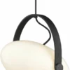 Halo Design D.C Pendel &Oslash;26 E27, Opalic M. Eg-Sort