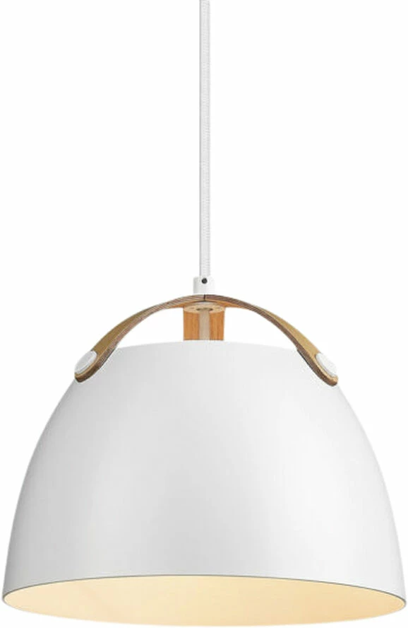 Halo Design OSLO Pendel Ø24 Hvid-eg 1 Halo Design OSLO Pendel Ø24 Hvid-eg