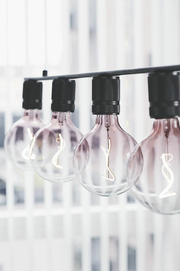 Halo Design HALO Five Light Pendel 5 X E27, Gun-Black 4 Halo Design HALO Five Light Pendel 5 X E27, Gun-Black - Billede 4