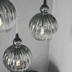 Halo Design Ball Ball Pendel Ø15 Cm Smoke E14 -Umage Salgsbutik 5705639737246 1