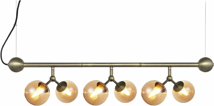 Halo Design Atom Langbord Mini Oxid Med 6 Glas 6XG9 1 Halo Design Atom Langbord Mini Oxid Med 6 Glas 6XG9