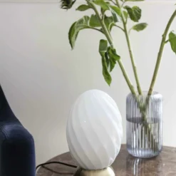 Halo Design Twist Oval Bord Opal 1 X G9 Antik Messing