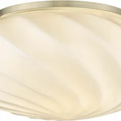 Halo Design Twist Væg/Loft Opal 1xG9 Antik Messing