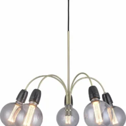 Halo Design Compass 5 Armet Krone, Antik Messing