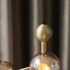 Halo Design Atom Bord Antik Messing Amber Glas 4XG9 -Umage Salgsbutik 5705639740116 3