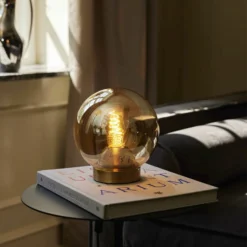 Halo Design Bubbles Ø18 Bord, Amber -Umage Salgsbutik 5705639743292 3