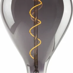 E3light E3 LED Vintage, A160, E27 100lm, Smoked, Spiral 922 DÃ¦mpbar