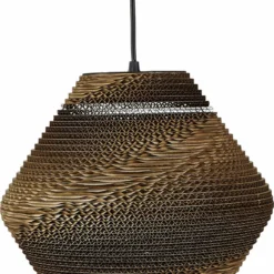 Villa Collection Pendel Pap Brun/sort D30