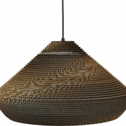 Villa Collection Pendel Pap Brun/sort D48