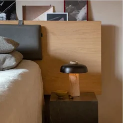 Menu Reverse Table Lamp, Travertine, Bro -Umage Salgsbutik 5709262041251 3