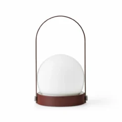 Menu Carrie Table Lamp, Portable, IP44, Burned Red