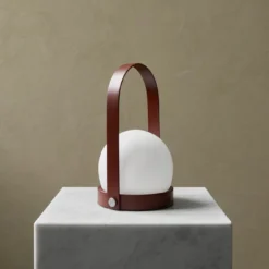 Menu Carrie Table Lamp, Portable, IP44, Burned Red -Umage Salgsbutik 5709262064571 4