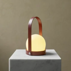Menu Carrie Table Lamp, Portable, IP44, Burned Red -Umage Salgsbutik 5709262064571 6