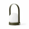 Menu Carrie Table Lamp, Portable, IP44, Olive