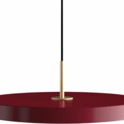 Umage Asteria Ruby Red Ø 43x 14 Cm, 2.7m Cordset