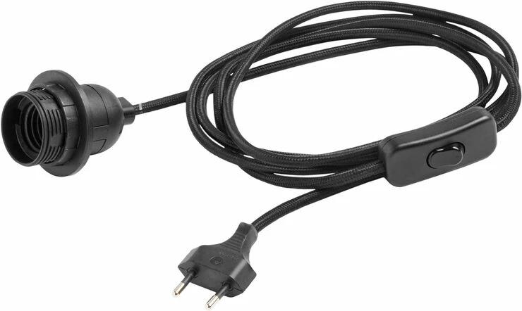 Hay Cord Set Table Black 1 Hay Cord Set Table Black