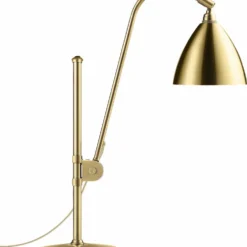 Gubi BL1 Table Lamp - Dia.16 Brass Base Brass Shade