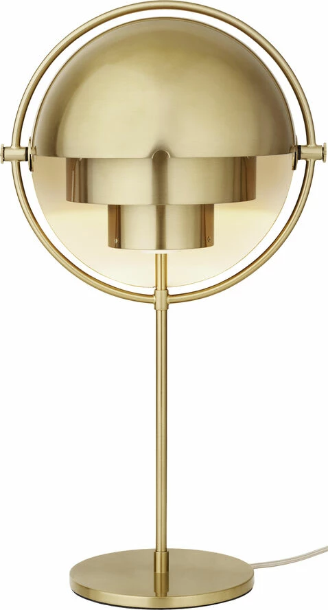 Gubi Multi-Lite Table Lamp, Brass Base, EU Brass Shiny 3 Gubi Multi-Lite Table Lamp, Brass Base, EU Brass Shiny - Billede 3