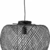 Bloomingville Pendant Lamp, Black, Bamboo
