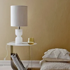 Bloomingville Bordlampe, Natur, Alabast 6 Bloomingville Bordlampe, Natur, Alabast -Umage Salgsbutik 5711173255825 2