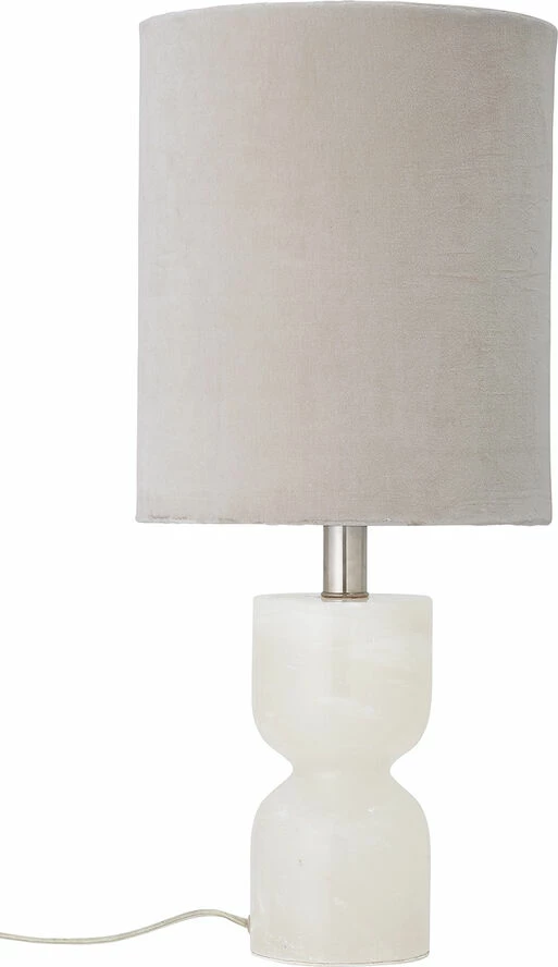 Bloomingville Bordlampe, Natur, Alabast 1 Bloomingville Bordlampe, Natur, Alabast