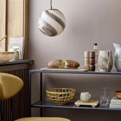 Bloomingville Naimo Pendel, Natur, Glas -Umage Salgsbutik 5711173286911 10