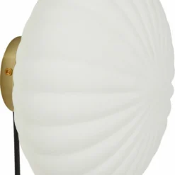 Hübsch Kumu Wall Lamp Ø25 White