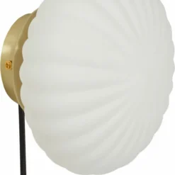 Hübsch Kumu Wall Lamp Ø18 White